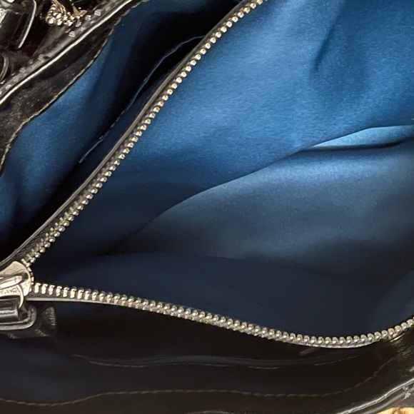 Coach Black Madison Dotted Op Art Signature Tote and Wallet Set - Picture 3 of 16